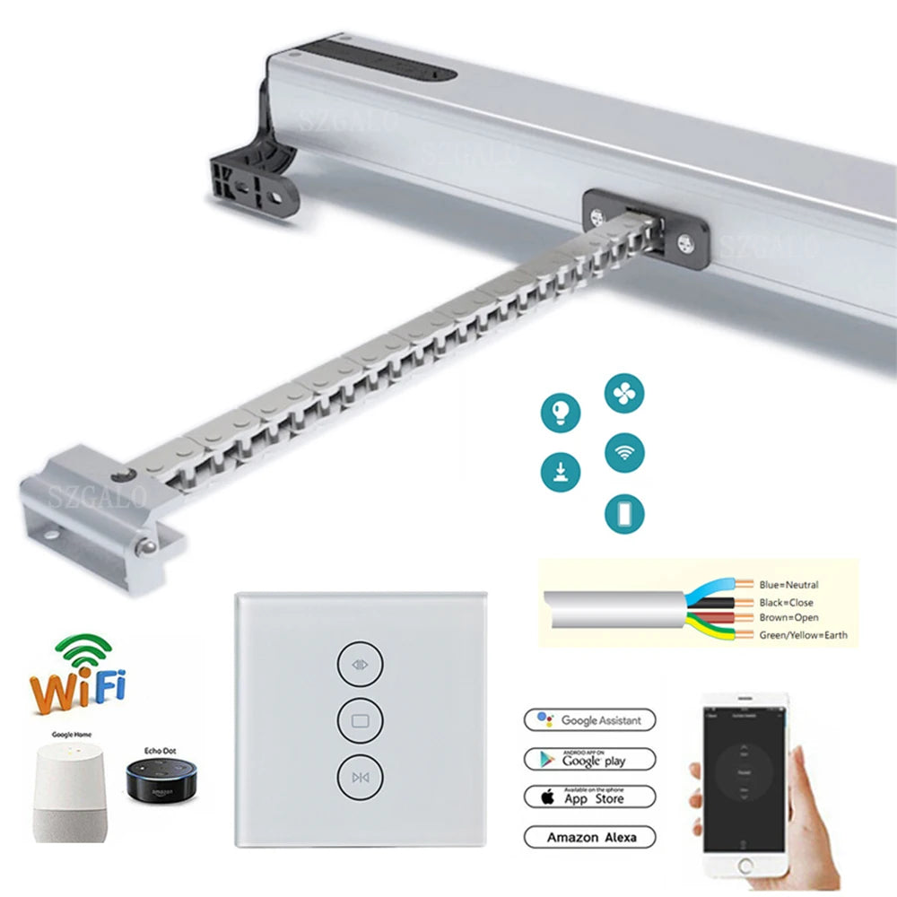 Adjustable Chain Window Opener
