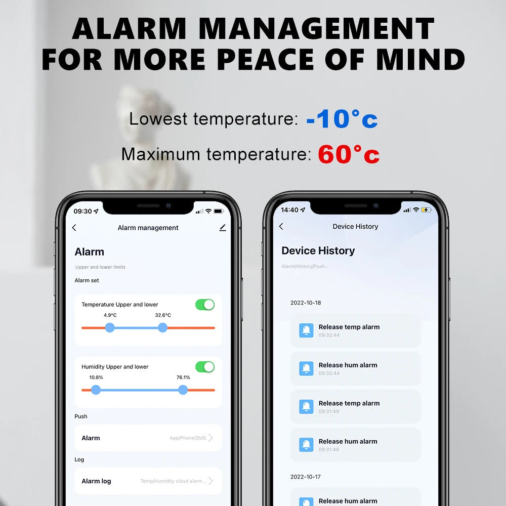 Smart WiFi ZigBee Temperature Humidity Sensor